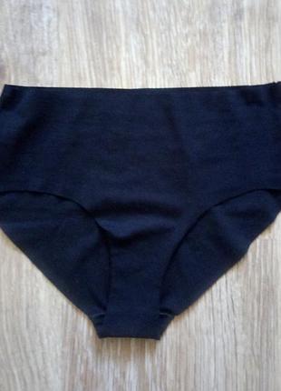 Шикарные, базовые, котовые, трусики, бесшовные, в черном цвете, от дорогого бренда: calida🫶