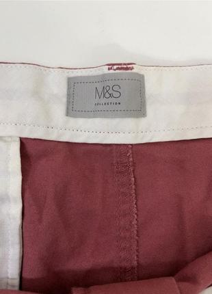 Брендовые шорты из коттона р 56-58 бренд "marks &amp; spencer"8 фото