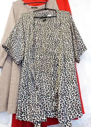 Халат леопардовый принт h&amp;m