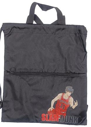 Детская сумка для обуви «basketball» 2-54-1(black) 40 x 35 см