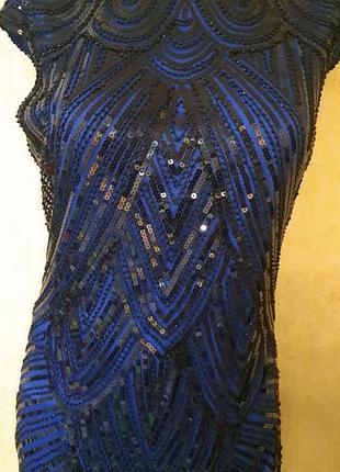 Сукня плаття з бахромою паєтками в стилі гетсбі,гангстер чикаго вечірка в стилі...