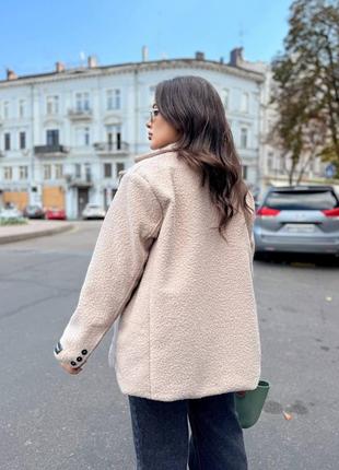 Пальто коротке букле6 фото