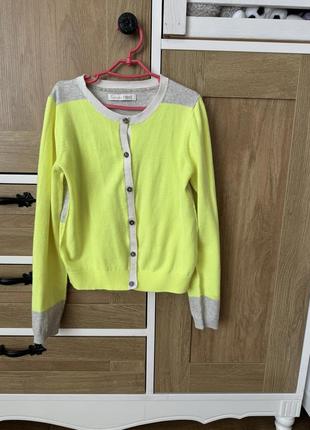Стильная кофта на пуговицах next 8 рочков