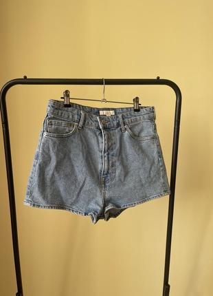 Джинсовые шорты h&m (xl)