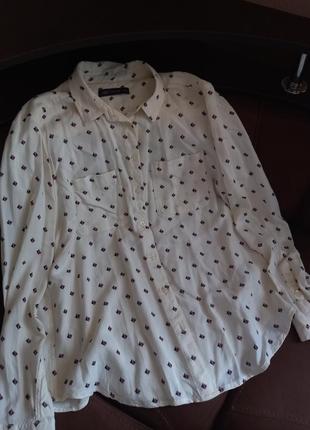 Рубашка из вискозы