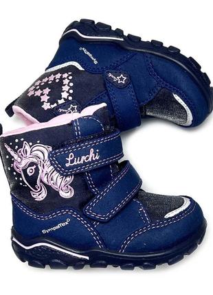 Зимние детские термо ботинки lurchi