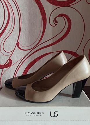 Жіночі туфлі з натуральної шкіри