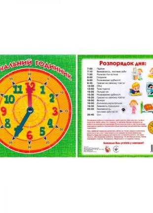 Дитячий тренажер "навчальний годинник" ri25051801