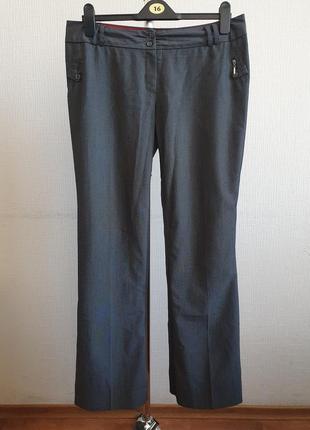 Классические серые брюки брюки fimore