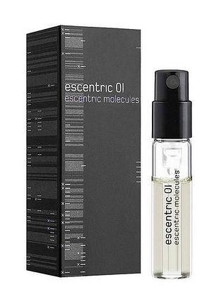 Оригинальный escentric molecules escentric 01 2 ml туалетная вода