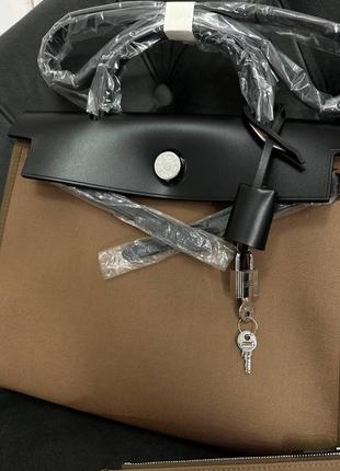 Сумка брендовая в стиле hermes herbag3 фото