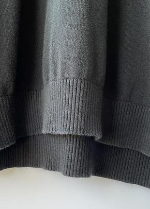 Чоловічий чорний бавовняний светр, джемпер, полувер tommy hilfiger3 фото