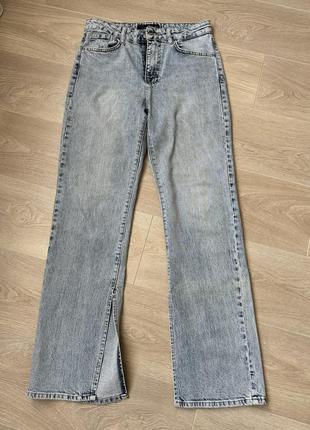 Джинсы cracpot, с разрезами