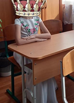Вышитое платье2 фото