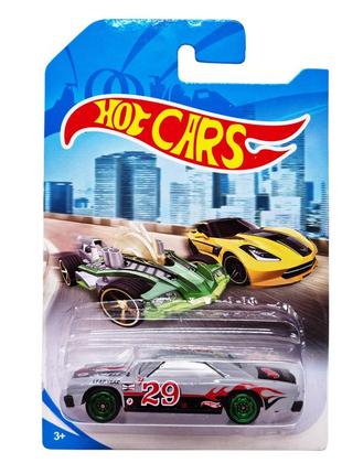 Машинка ігрова металева hot cars 324-14 масштаб 1:64