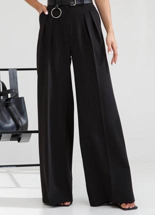 Стильные женские брюки - палаццопрямые широты классические брюки* люкс качество