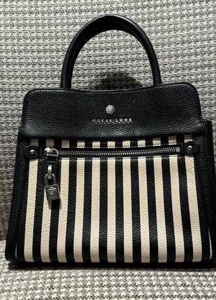 Сумка guess з натуральної шкіри, рідкісна модель