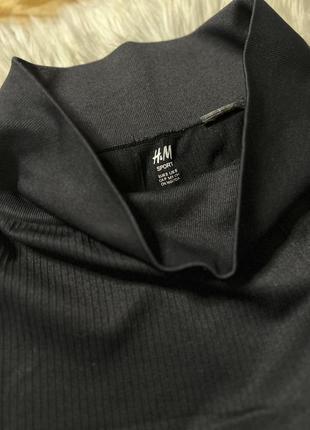 Чорні спортивні лосини h&m sport9 фото