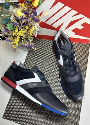 Hugo boss mercedes trainers deals
