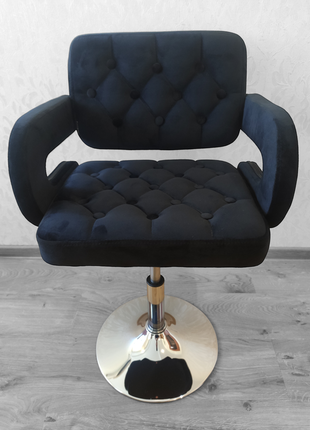 Кресло барное, визажное, на колесах, парикмахерское
