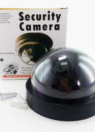 Муляж камери dummy ball 6688, імітація камери відеоспостереження, макет відеокамери, камера-обманка