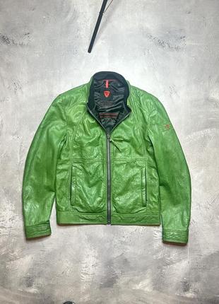 Кожаная куртка strellson leather jacket