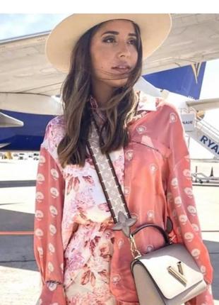 Сатинова блузка від zara