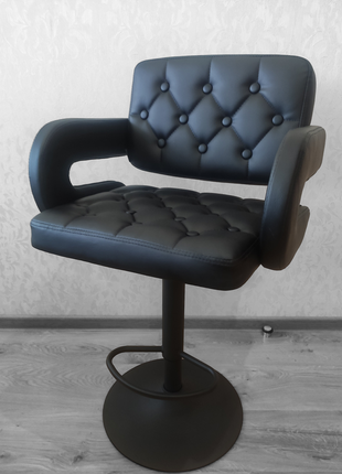 Кресло барное, визажное, на колесах, парикмахерское