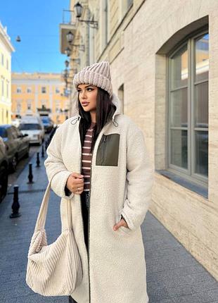 Дуже круте пальто- шуба 2в1 shm-1546