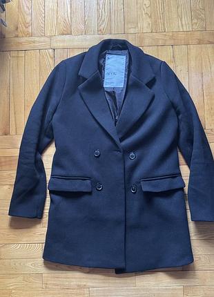 Пальто черное house