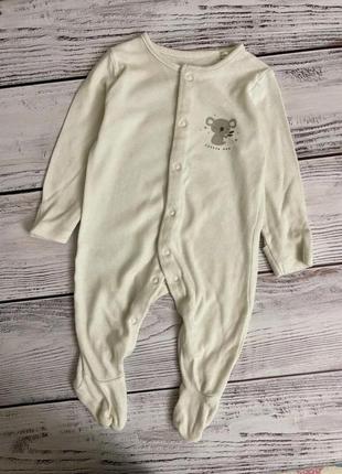 Человечек с коалой молочный 3-6 мес