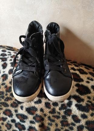 Детские ботинки, 32р, 19см стелька. демисезонные.