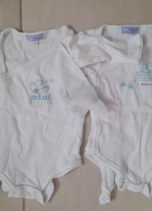 Набор боди с длинным рукавом на 3 мес, 62 см