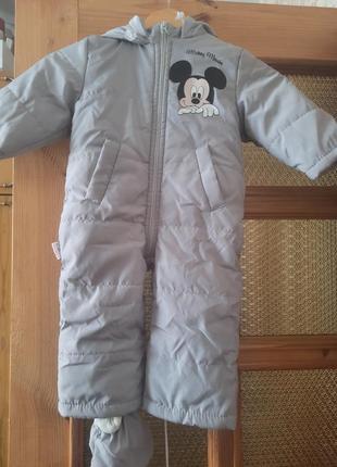 Детский демисезонный комбинезон