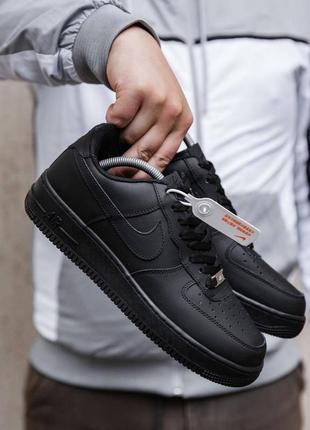 Мужские кроссовки nike air force black