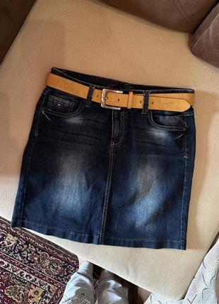 Жіноча джинсова юбка спідниця