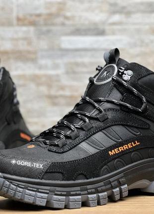 Кросівки зимові термо черевики merrell moab speed gtx 5