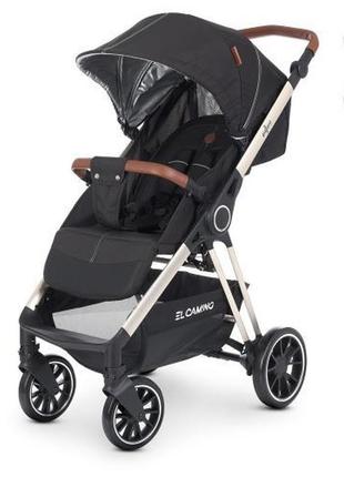 Коляска дитяча прогулянкова el camino me 1071-1 gallant v.2 black night [склад зберігання: одеса №2]