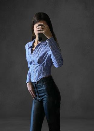 Рубашка з корсетом