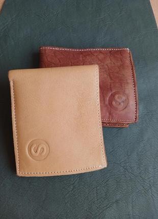 Ціна за два гаманці з тисненням буква s набір із двох гаманців гаманець шкіра