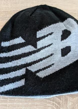 New balance шапка двусторонняя мужская