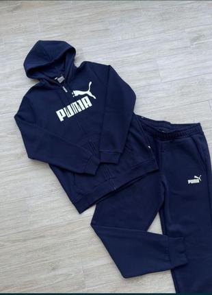 Спортивный костюм puma s на флисе утепленный