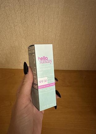 Спф минеральный hello sunday spf 50