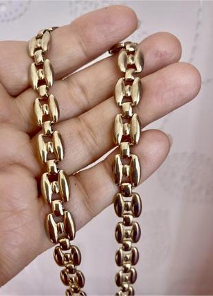 Вінтажне кольє чокер золотистий американський вінтаж