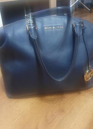 Сумка michael kors синяя