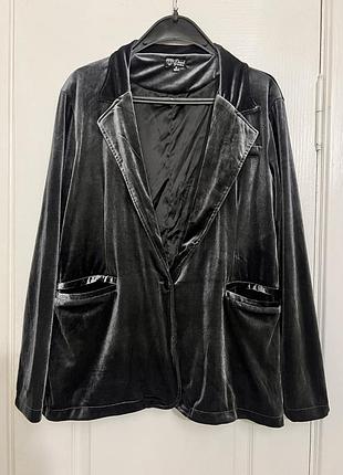 Жакет велюр