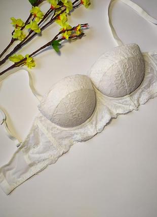 Кружевный бюстгалтер с подушечками пуш ап, eur 80c