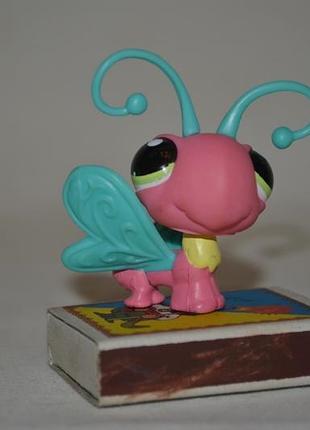 Пет шопи pet shop іграшки зоомагазин littlest pet shop lps метелик стрикоза бабка оригінал
