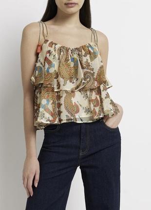 Топ блуза river island
