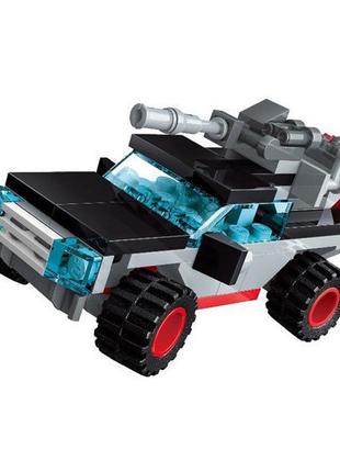 Конструктор qman 1418q-1-8 военный транспорт 74-101 деталь джип атаки